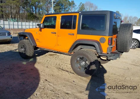 2012 Jeep Wrangler Unlimited Sport z USA, uszkodzony, nr VIN 1C4BJWDG0CL172032